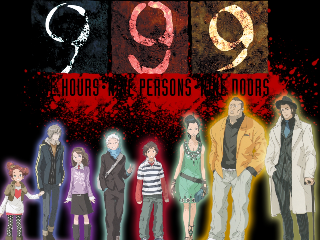 9 чел. 999: Nine hours, Nine persons, Nine Doors. Zero Escape: 999: Nine hours, Nine persons, Nine Doors. Zero Escape: 9 hours, 9 persons, 9 Doors. 999: 9 Hours, 9 persons, 9 Doors.